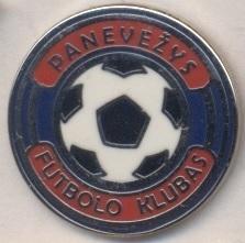 футбол.клуб Паневежис (Литва)1 ЕМАЛЬ / FK Panevezys,Lithuania football pin badge