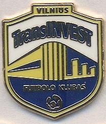 футбол.клуб Трансінвест (Литва) ЕМАЛЬ/Transinvest Vilnius,Lithuania football pin