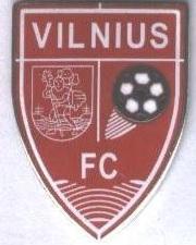 футбол.клуб ФК Вільнюс (Литва)2 ЕМАЛЬ / FC Vilnius, Lithuania football pin badge