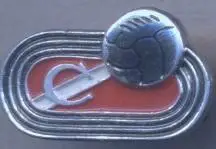 футбольний клуб Спартак Мос.(Рос.) алюміній №3 /Spartak Mos.,Rus. football badge