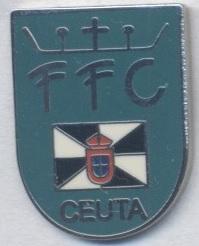 Сеута, федерація футболу (не-ФІФА) ЕМАЛЬ / Ceuta football federation pin badge