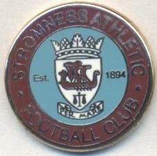 футбол.клуб Стромнесс(Шотландія ЕМАЛЬ/Stromness AFC,Orkney-Scotland football pin