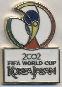 Чемп-т Світу 2002 (Японія-Корея) емблема1 ЕМАЛЬ / World cup 2002 Japan-Korea pin