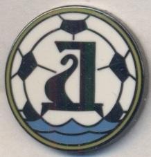 футбол.клуб Дніпро (Україна)1 ЕМАЛЬ/FC Dnipro,Ukraine football replica pin badge