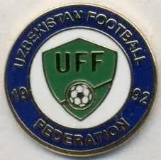 Узбекистан, федерація футболу,№3 ЕМАЛЬ /Uzbekistan football federation pin badge