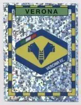наклейка люмінесцентна футбол Верона (Італія/Verona FC,Italy calcio logo sticker