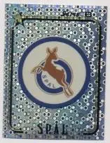 наклейка люмінесцентна футбол СПАЛ (Італія) / SPAL Ferrara, Italy logo sticker
