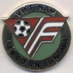 В'єтнам, федерація футболу,№1 ЕМАЛЬ/Vietnam football federation enamel pin badge