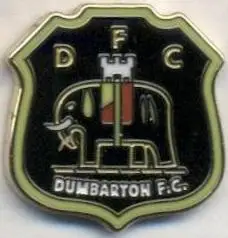 футбол.клуб Дамбартон (Шотландія1 ЕМАЛЬ/Dumbarton FC,Scotland football pin badge