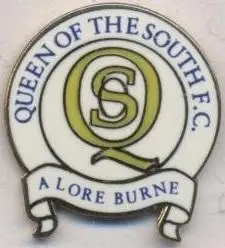 футбол.клуб Квін.Саут (Шотландія2 ЕМАЛЬ/Queen of the South,Scotland football pin