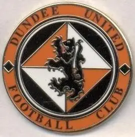 футбол.клуб Данді Юнайтед (Шотландія)3 ЕМАЛЬ/Dundee United,Scotland football pin