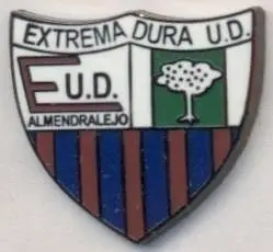 футбол.клуб Естремадура (Іспанія) ЕМАЛЬ /Extremadura UD,Spain football pin badge