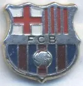 футбол.клуб Барселона (Іспан.офіц. важмет/FC Barcelona,Spain football pin badge