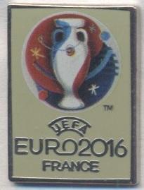 Чемпіонат Європи 2016 (Франція) емблема6 ЕМАЛЬ/Euro 2016 football logo pin badge