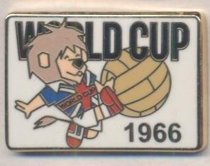 Чемп-т Світу 1966(Англія талісман2 ЕМАЛЬ/World cup 1966 England mascot pin badge