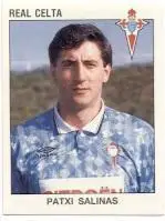 наклейка футбол Салінас (Іспанія) /Patxi Salinas,Celta Vigo,Spain player sticker