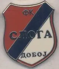 футбол.клуб Слога Добой (Боснія)1 ЕМАЛЬ / Sloga Doboj, Bosnia football pin badge