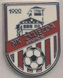 футбол.клуб Звєзда Градачац (Боснія2 ЕМАЛЬ/Zvijezda Gradacac,Bosnia football pin
