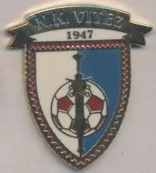 футбольний клуб Вітєз (Боснія) ЕМАЛЬ / NK Vitez,Bosnia football enamel pin badge