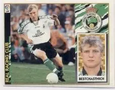 наклейка футбол Бесчастных / Bestchastnich,Racing Santander,Spain player sticker