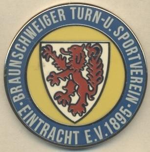 футбол.клуб Айнтрахт Брауншв.(Німеч.)4 ЕМАЛЬ/E.Braunschweig,Germany football pin