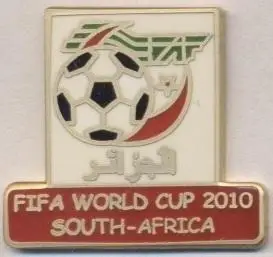 Алжир, федерація футболу,№4 ЕМАЛЬ / Algeria football federation enamel pin badge