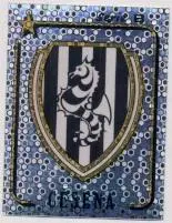 наклейка люмінесцент.футбол Чезєна (Італія/AC Cesena,Italy football logo sticker