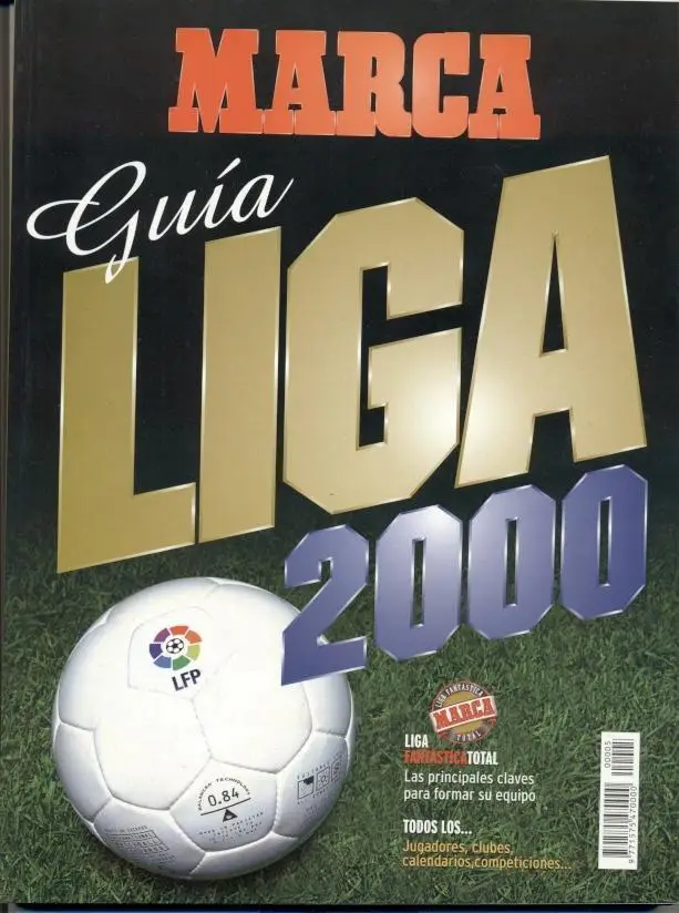 Іспанія, чемпіонат 1999-2000 спецвидання Марка/Marca Spain football season guide