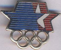 Олімпіада 1984 Лос-Анджелес важмет* / Olympics Los Angeles needle badge