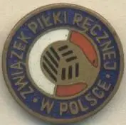 Польща, гандбол, федерація, офіц. ЕМАЛЬ /Poland handball federation enamel badge