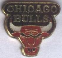 баскетбол.клуб Чикаго Буллз (НБА-США важмет/Chicago Bulls,NBA-USA basketball pin