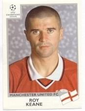 наклейка футбол Рой Кін (Ірландія /Roy Keane,Manchester U,Ireland player sticker