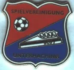 футбол.клуб Унтерхахінг (Німеч.) ЕМАЛЬ / SpVgg Unterhaching,Germany football pin