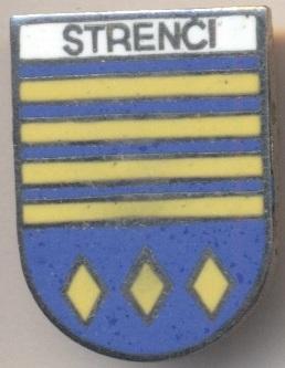герб місто Стренчі (Латвія) ЕМАЛЬ /Strenci town,Latvia coat-of-arms enamel badge