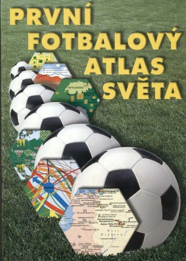 книга 1-й Футбольний Атлас Світу(Чехія)1 /The First World Atlas of Football,book