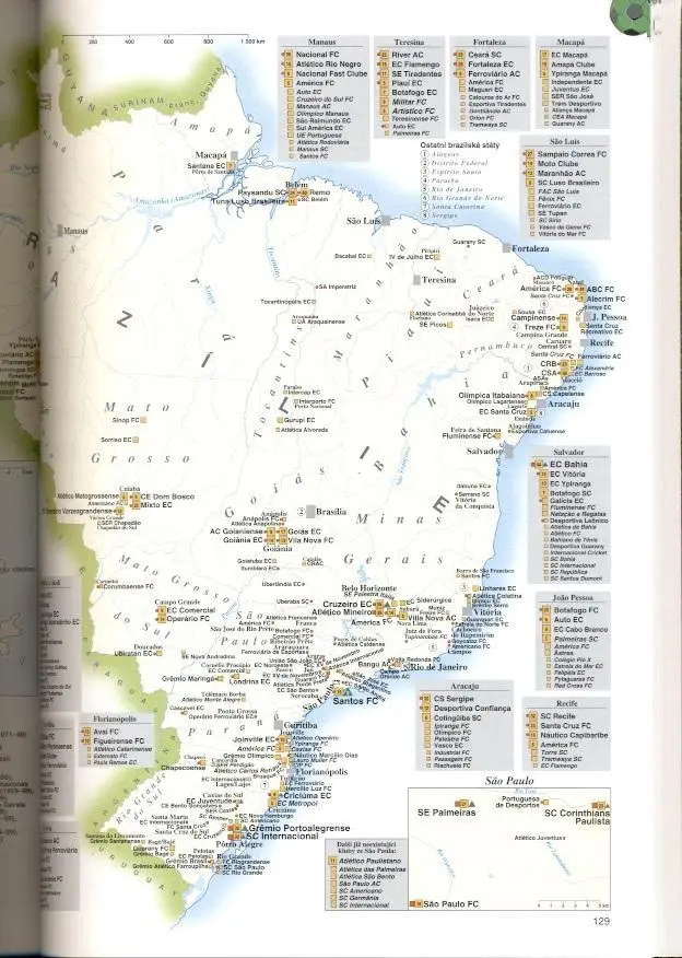 книга 1-й Футбольний Атлас Світу(Чехія)1 /The First World Atlas of Football,book 1