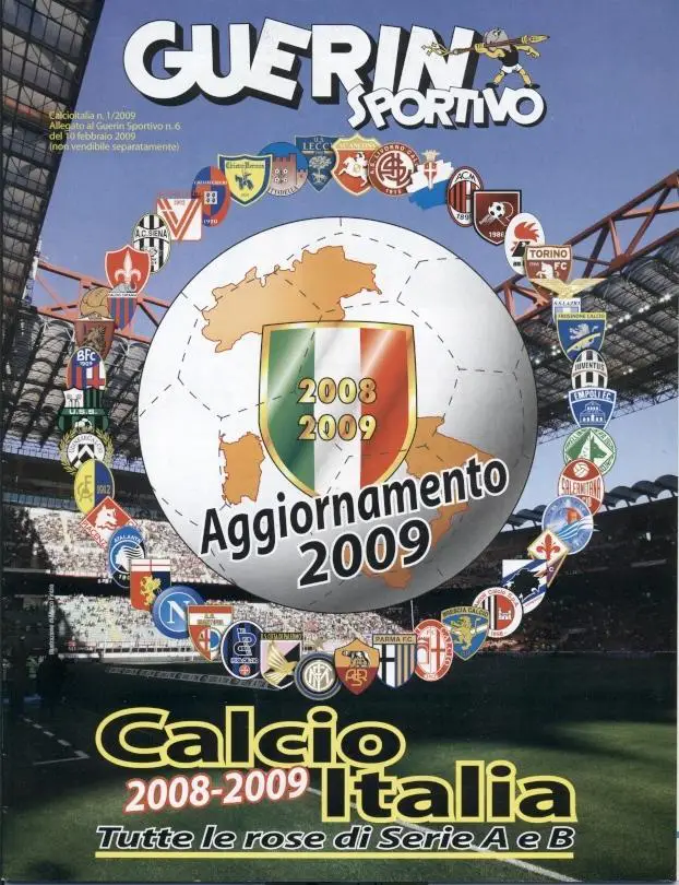 Італія,чемп-т 2008-09(2),спецвид. Guerin Sportivo Calcio Italia football preview