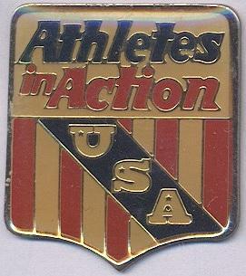 США, баскетбол,федерація Athletes in Action,важмет/USA basketball federation pin