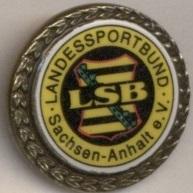 Сакс-Анх.(Німеч. федерація спорту важмет/Saxony-Anhalt,Germany sport feder.badge