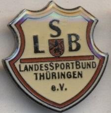 Тюрингія (Німеч.федерація спорту важмет/Thuringia,Germany sport federation badge