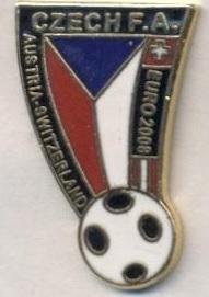 Чехія, федерація футболу, №3, ЕМАЛЬ / Czech football federation enamel pin badge