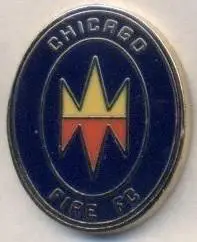 футбол.клуб Чикаго Файр (США)3 ЕМАЛЬ /Chicago Fire,USA football-soccer pin badge