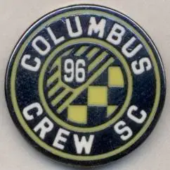 футбол.клуб Коламбус (США)3 ЕМАЛЬ/Columbus Crew SC,USA football-soccer pin badge