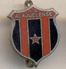 футбол.клуб Алахуеленсе (Коста-Рика) ЕМАЛЬ/Alajuelense,Costa Rica football badge