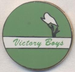 футбол.клуб Вікторі Бойс (Кюрасао) ЕМАЛЬ / SV Victory Boys, Curacao football pin