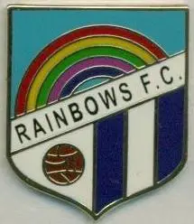 футбол.клуб Таршин Рейнбоус (Мальта)2 ЕМАЛЬ /Tarxien Rainbows,Malta football pin