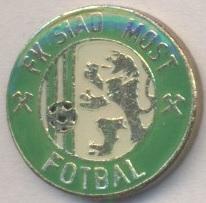 футбольний клуб СІАД Мост (Чехія) важмет / FK SIAD Most, Czech football badge