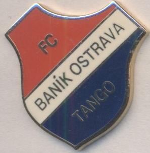футбол.клуб Банік Т.Острава (Чехія) ЕМАЛЬ/Banik Tango Ostrava,Czech football pin