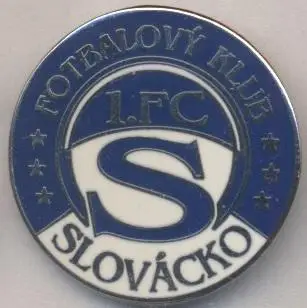 футбольний клуб Словацко (Чехія) ЕМАЛЬ/1.FC Slovacko,Czech football enamel badge