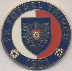 футбольний клуб Тршинєц (Чехія)1 ЕМАЛЬ/FK Trinec,Czech football enamel pin badge